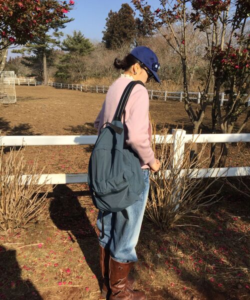 NOHANT(ノアン)の「NYLON DAYPACK TEAL GREEN(バックパック/リュック・レディース・ダークグリーン・FREE)」の7枚目の写真
