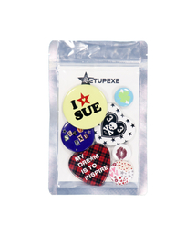 SETUP-EXE(ZbgAbvC[GbNXC[)PUNK BUTTON BADGE SET / MULTI(u[`/RT[W)