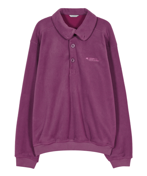TYPESERVICE（タイプサービス）の「Buttoned Fleece Top [Pink]（スウェット・レディース・その他・FREE）」の6枚目の写真
