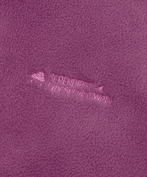 TYPESERVICE（タイプサービス）の「Buttoned Fleece Top [Pink]（スウェット・レディース・その他・FREE）」の3枚目の写真
