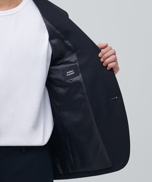 MUSINSA STANDARD(ムシンサスタンダード)の「軽量ベーシックブレザー【ネイビー】(テーラードジャケット・メンズ・その他・MEDIUM/LARGE/X-LARGE)」の10枚目の写真