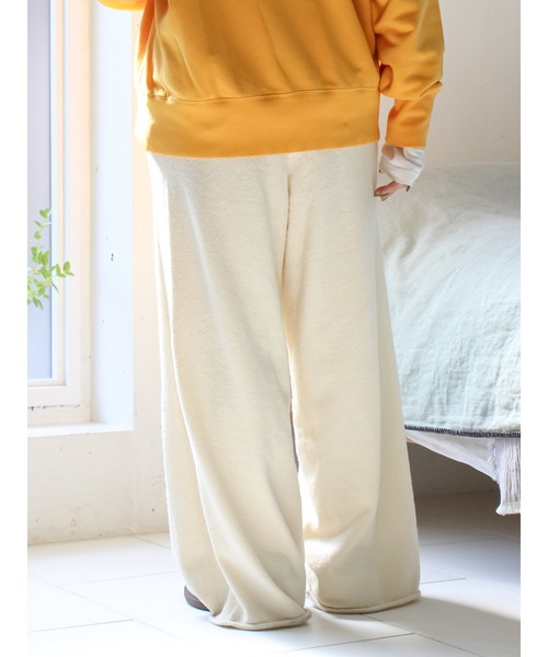 Ungrid（アングリッド）の「ミニループヤーンワイドニットパンツ（その他パンツ・レディース・ブラウン/アイボリー・FREE）」の22枚目の写真