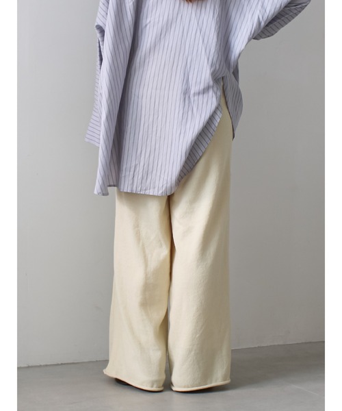 Ungrid（アングリッド）の「ミニループヤーンワイドニットパンツ（その他パンツ・レディース・ブラウン/アイボリー・FREE）」の19枚目の写真