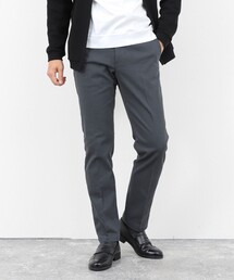 NOLLEY’S | コットンカルゼ裏微起毛ストレッチスリムフィット 25AW(チノパンツ)