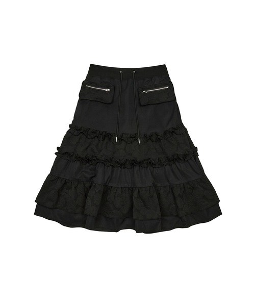 LUVISTRUE(ラヴイズトゥルー)の「EV POCKET SKIRT(スカート・レディース・ネイビー/ブラック・FREE)」の11枚目の写真