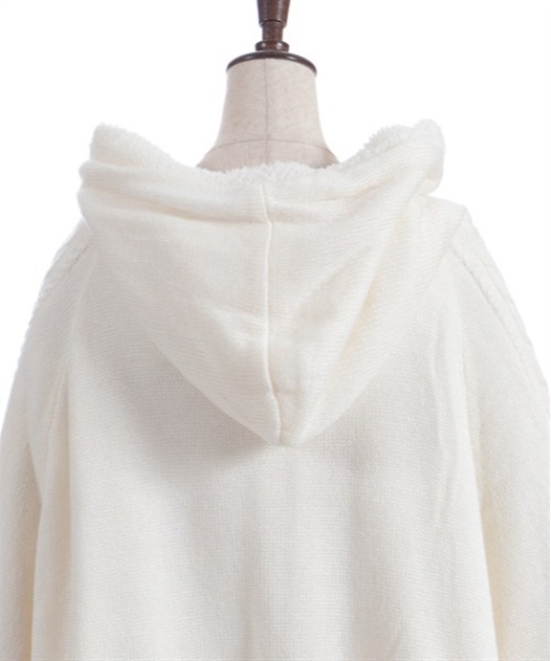 The Prodigy プロディジー　White Ant ポンチョ❗️ axes femme（アクシーズファム）の「パール裏ボアニットポンチョ