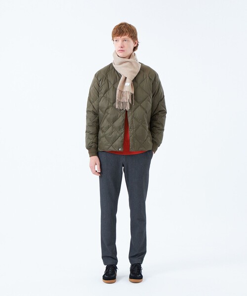 MACKINTOSH PHILOSOPHY(マッキントッシュ フィロソフィー)の「ダイヤキルトタフタ フライトジャケット with TAION(その他アウター・メンズ・ブラック/グリーン系その他7・38/40)」の5枚目の写真