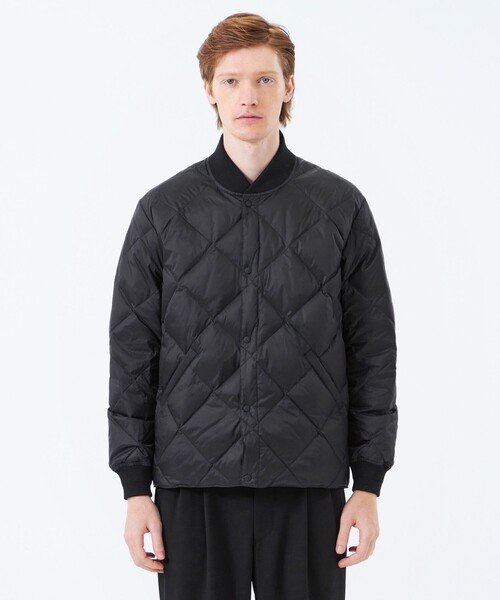 MACKINTOSH PHILOSOPHY(マッキントッシュ フィロソフィー)の「ダイヤキルトタフタ フライトジャケット with TAION(その他アウター・メンズ・ブラック/グリーン系その他7・38/40)」の6枚目の写真