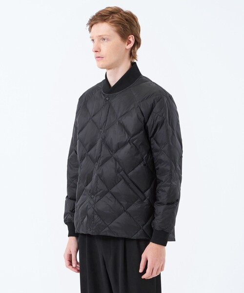 MACKINTOSH PHILOSOPHY(マッキントッシュ フィロソフィー)の「ダイヤキルトタフタ フライトジャケット with TAION(その他アウター・メンズ・ブラック/グリーン系その他7・38/40)」の7枚目の写真