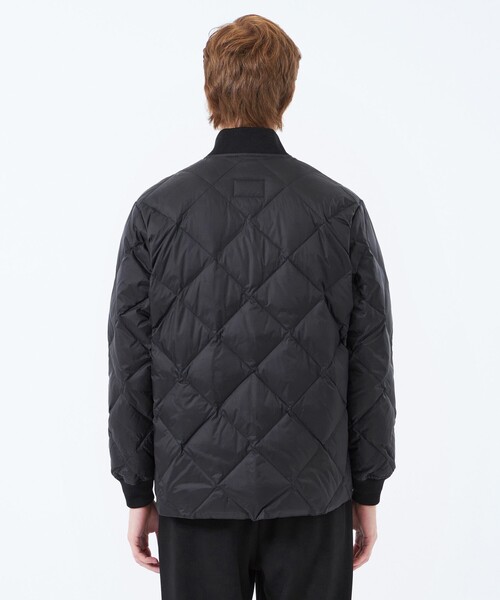 MACKINTOSH PHILOSOPHY(マッキントッシュ フィロソフィー)の「ダイヤキルトタフタ フライトジャケット with TAION(その他アウター・メンズ・ブラック/グリーン系その他7・38/40)」の8枚目の写真