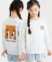 Tom＆Jerry（トムアンドジェリー）の「【トムとジェリー】裏起毛ビッグシルエットプリントトレーナー（スウェット）」