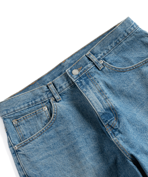 WILD BRICKS（ワイルドブリックス）の「LF FIVE POCKET JEANS [LOT. 231] (blue)（デニムパンツ・メンズ・その他・LARGE/MEDIUM/X-LARGE）」の4枚目の写真