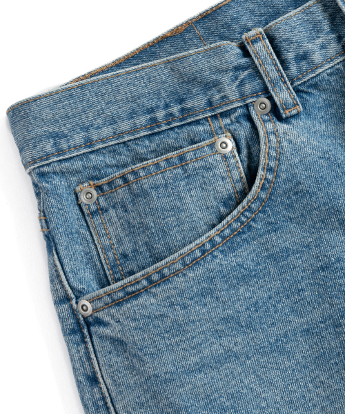 WILD BRICKS（ワイルドブリックス）の「LF FIVE POCKET JEANS [LOT. 231] (blue)（デニムパンツ・メンズ・その他・LARGE/MEDIUM/X-LARGE）」の5枚目の写真