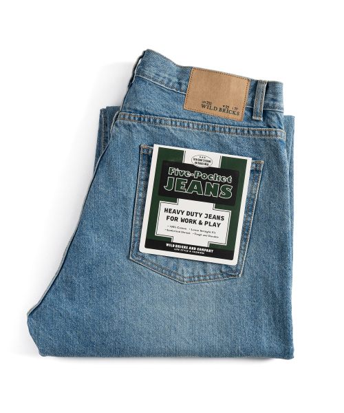 WILD BRICKS（ワイルドブリックス）の「LF FIVE POCKET JEANS [LOT. 231] (blue)（デニムパンツ・メンズ・その他・LARGE/MEDIUM/X-LARGE）」の10枚目の写真