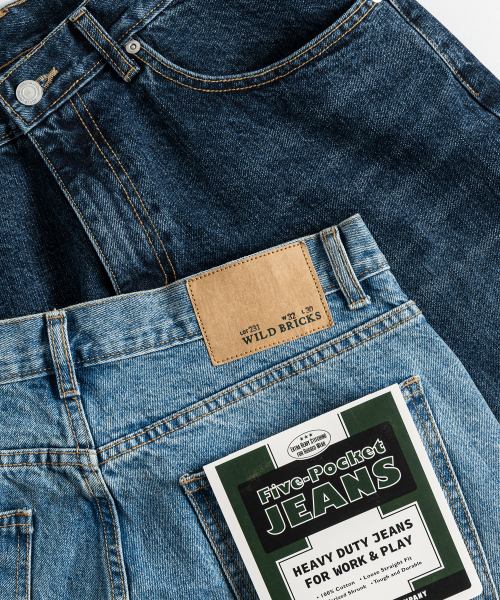 WILD BRICKS（ワイルドブリックス）の「LF FIVE POCKET JEANS [LOT. 231] (blue)（デニムパンツ・メンズ・その他・LARGE/MEDIUM/X-LARGE）」の13枚目の写真