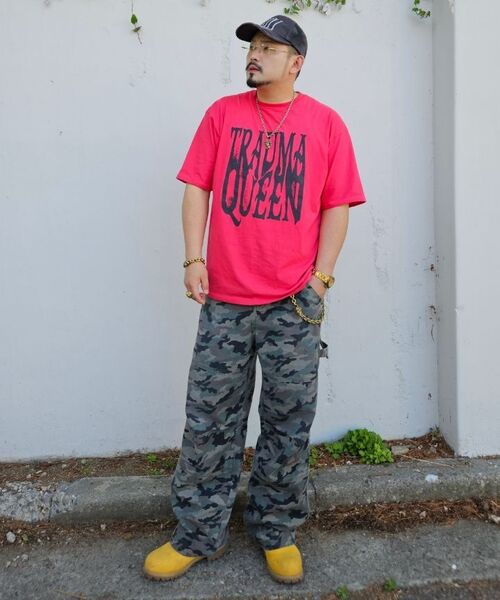 SAINTPAIN(セイントペイン)の「SPファントム 半袖Tシャツ レッド(Tシャツ/カットソー・メンズ・その他・MEDIUM/LARGE)」の4枚目の写真