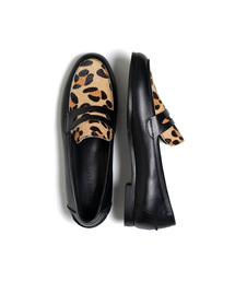 PENNYPLATE（ペニープレート）の「Women Leopard Loafer Low（ローファー・レディース）」