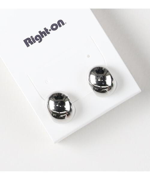 Right-on(ライトオン)の「Right-on Basic(ライトオンベーシック)【レディース】ミニフープピアス(ピアス(両耳用)・レディース・ゴールド/シルバー・ONE SIZE)」の9枚目の写真