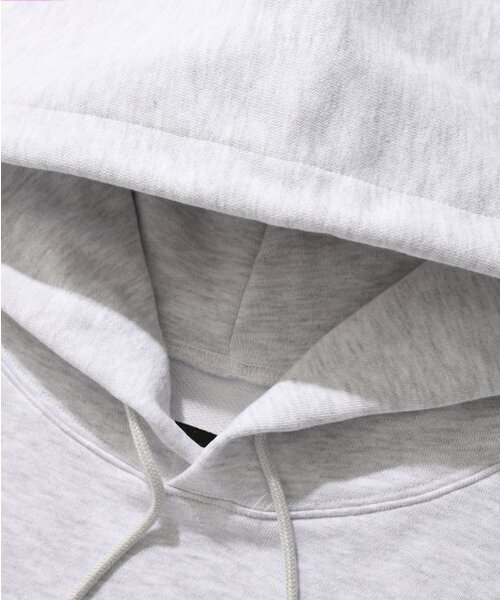 suade（スエード）の「HANDLOGO HOODIE [MELANGE GRAY]（パーカー・レディース・その他・MEDIUM/X-LARGE）」の3枚目の写真