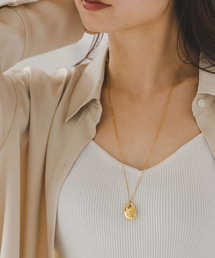 Noble | PETIT MOMENTS/プティモーメント Oval Charm Necklace(ネックレス)