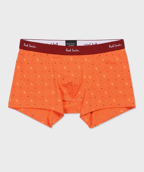 Paul Smith（ポールスミス）の「“Shadow Rabbit” ボクサーパンツ【853270 4461A】（ボクサーパンツ・メンズ・グリーン/オレンジ/ネイビー・LARGE/MEDIUM）」の3枚目の写真