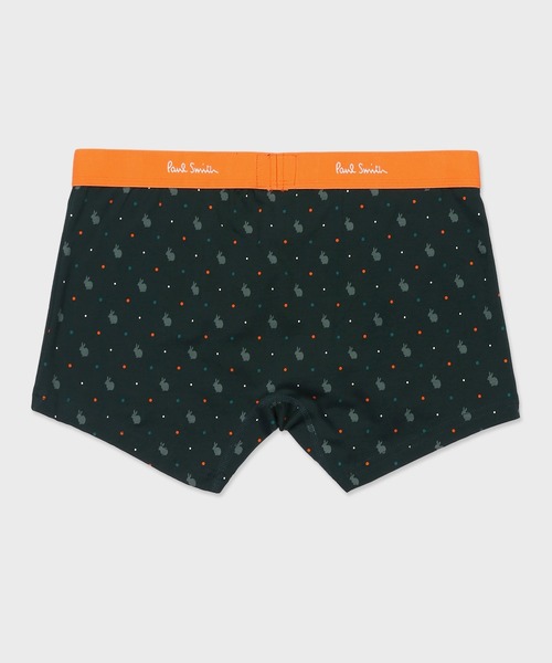 Paul Smith（ポールスミス）の「“Shadow Rabbit” ボクサーパンツ【853270 4461A】（ボクサーパンツ・メンズ・グリーン/オレンジ/ネイビー・LARGE/MEDIUM）」の7枚目の写真