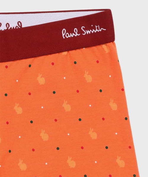 Paul Smith（ポールスミス）の「“Shadow Rabbit” ボクサーパンツ【853270 4461A】（ボクサーパンツ・メンズ・グリーン/オレンジ/ネイビー・LARGE/MEDIUM）」の4枚目の写真