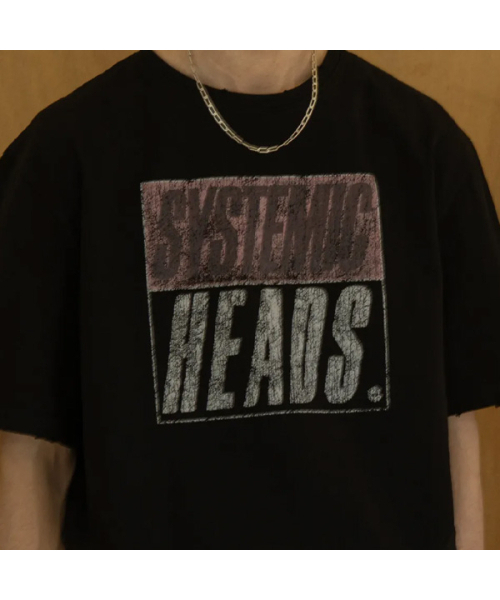 EULER(ユーラ)の「デミジドクルーグラフィックTシャツ_ヘッド(ブラック)(Tシャツ/カットソー・メンズ・ブラック・MEDIUM)」の3枚目の写真