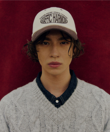 TRAFFIC HARMONY（トラフィック ハーモニー）の「CORDUROY ROUND LOGO DEEP-FIT BALLCAP_BROWN（キャップ）」