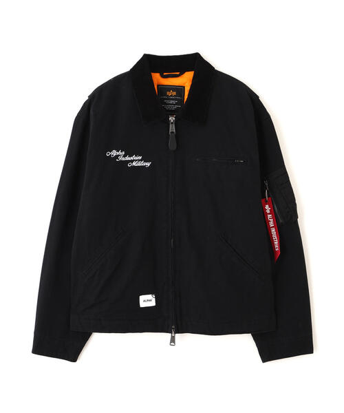 Alpha Industries(アルファインダストリーズ)の「Alpha Industries/アルファインダストリーズ/UNFRM DETROIT JACKET/ユニフォーム デトロイト ジャケット(ブルゾン・メンズ・ブラック/ベージュ・L/M/XL/2XL)」の14枚目の写真