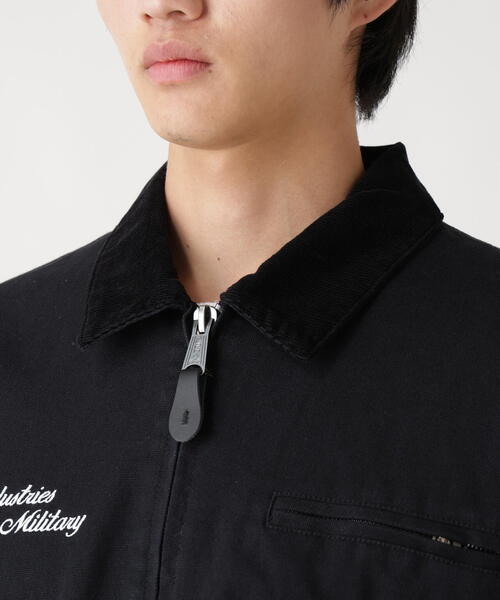 Alpha Industries(アルファインダストリーズ)の「Alpha Industries/アルファインダストリーズ/UNFRM DETROIT JACKET/ユニフォーム デトロイト ジャケット(ブルゾン・メンズ・ブラック/ベージュ・L/M/XL/2XL)」の12枚目の写真