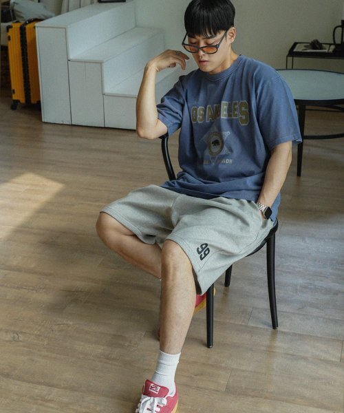 THE MILE（ザマイル）の「L.A COUNTY GARMENTS CREW [NAVY]（Tシャツ/カットソー・メンズ・その他・SMALL/MEDIUM/LARGE/X-LARGE/X-SMALL）」の2枚目の写真