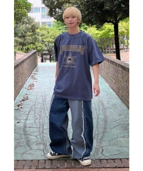 THE MILE（ザマイル）の「L.A COUNTY GARMENTS CREW [NAVY]（Tシャツ/カットソー・メンズ・その他・SMALL/MEDIUM/LARGE/X-LARGE/X-SMALL）」の15枚目の写真