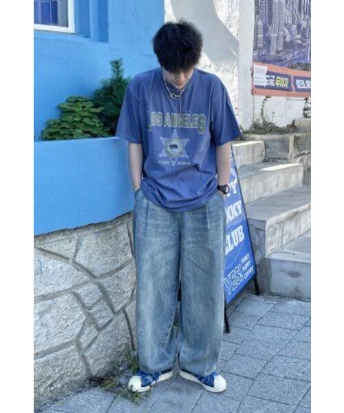 THE MILE（ザマイル）の「L.A COUNTY GARMENTS CREW [NAVY]（Tシャツ/カットソー・メンズ・その他・SMALL/MEDIUM/LARGE/X-LARGE/X-SMALL）」の17枚目の写真