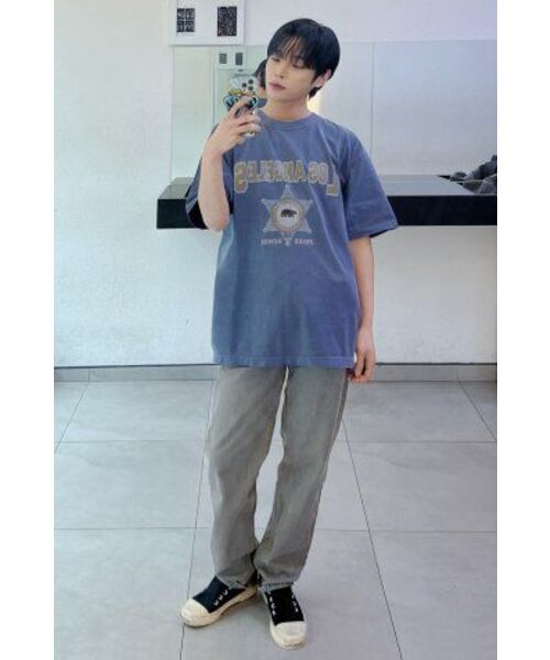 THE MILE（ザマイル）の「L.A COUNTY GARMENTS CREW [NAVY]（Tシャツ/カットソー・メンズ・その他・SMALL/MEDIUM/LARGE/X-LARGE/X-SMALL）」の21枚目の写真