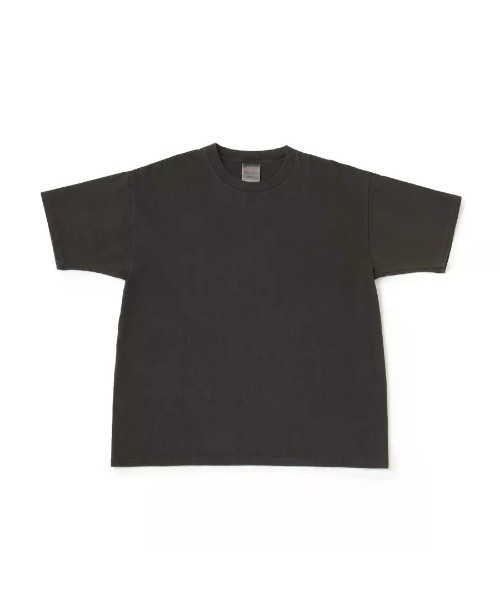GOAT(ゴート)の「GOAT / PIGMENT DYE S/S TEE 7oz(Tシャツ/カットソー・メンズ・ネイビー/マスタード/チャコールグレー/ダークグリーン/コーラルピンク・XS/XL/S/M/L)」の6枚目の写真