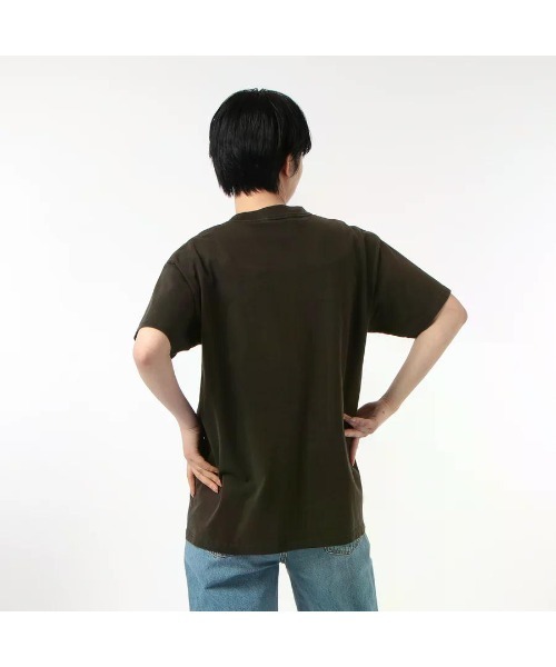 GOAT(ゴート)の「GOAT / PIGMENT DYE S/S TEE 7oz(Tシャツ/カットソー・メンズ・ネイビー/マスタード/チャコールグレー/ダークグリーン/コーラルピンク・XS/XL/S/M/L)」の10枚目の写真