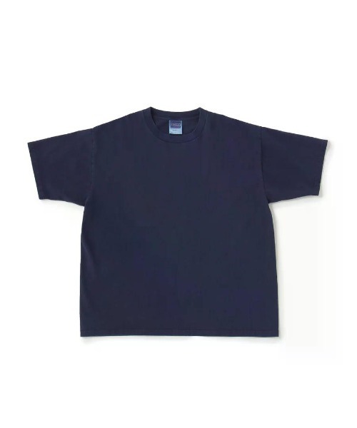GOAT(ゴート)の「GOAT / PIGMENT DYE S/S TEE 7oz(Tシャツ/カットソー・メンズ・ネイビー/マスタード/チャコールグレー/ダークグリーン/コーラルピンク・XS/XL/S/M/L)」の20枚目の写真
