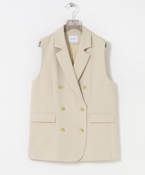 URBAN RESEARCH（アーバンリサーチ）の「『セットアップ対応』テーラードジレ（その他アウター・レディース・ネイビー/ベージュ/ブラック・FREE）」の15枚目の写真