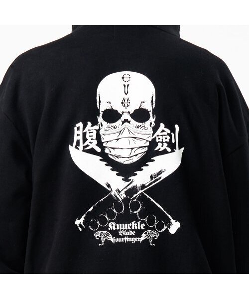 EIGHTVOLUME（エイトボリューム）の「[起毛]EVナックルブレードフードジップアップ（パーカー・メンズ・その他・ONESIZE）」の2枚目の写真