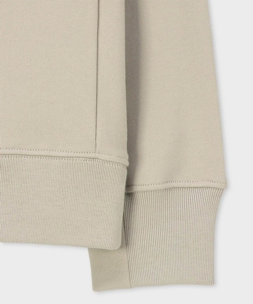 PS Paul Smith（ピーエスポールスミス）の「Sports Stripe Zebra ワンポイント スウェット / 162503 026R（スウェット・メンズ・オフホワイト・SMALL/MEDIUM/LARGE/X-LARGE/XX-LARGE）」の5枚目の写真