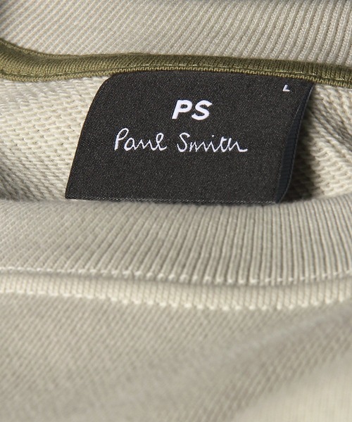 PS Paul Smith（ピーエスポールスミス）の「Sports Stripe Zebra ワンポイント スウェット / 162503 026R（スウェット・メンズ・オフホワイト・SMALL/MEDIUM/LARGE/X-LARGE/XX-LARGE）」の4枚目の写真