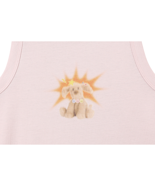 COTTONREBIRTHCLUB(コットンリバースクラブ)の「アートワークスリーブレスシャツ(ピンク)(Tシャツ/カットソー・レディース・その他・F)」の6枚目の写真