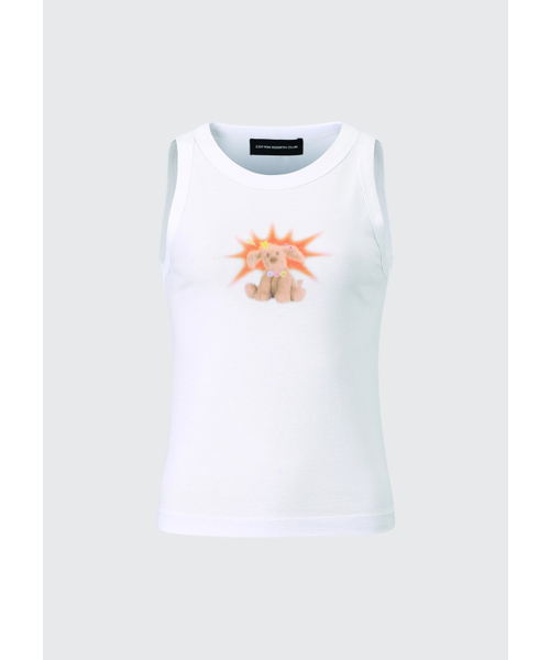 COTTONREBIRTHCLUB(コットンリバースクラブ)の「アートワークスリーブレスシャツ(ピンク)(Tシャツ/カットソー・レディース・その他・F)」の7枚目の写真