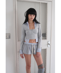 BNFROM（ビーエヌフロム）の「BLOOMERS MICRO SHORTS [GRAY]（その他パンツ）」