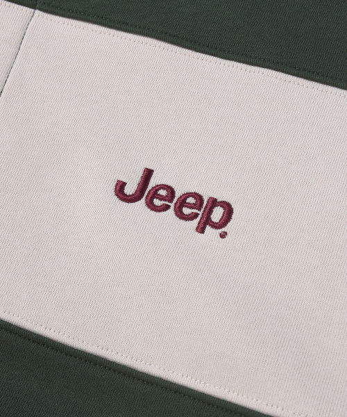 JEEP(ジープ)の「レトロマウンテン1941ストライプカラー スウェット (JR5TSU825GN)(ポロシャツ・レディース・その他・SMALL/MEDIUM/LARGE/X-LARGE/2XL)」の13枚目の写真
