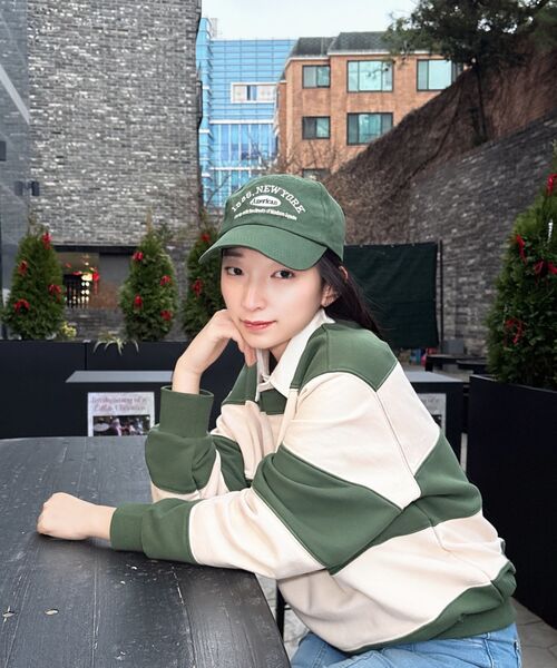 JEEP(ジープ)の「レトロマウンテン1941ストライプカラー スウェット (JR5TSU825GN)(ポロシャツ・レディース・その他・SMALL/MEDIUM/LARGE/X-LARGE/2XL)」の17枚目の写真