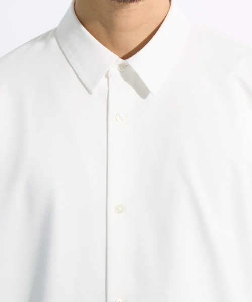 CITY TOKYO（シティトウキョウ）の「【CITY TOKYO/シティートーキョー】KANEMASA KNITﾚｷﾞｭﾗｰｼｬﾂ（シャツ/ブラウス・メンズ・ダークネイビー/ホワイト/サックスブルー/カーキ/ストライプ・2/3/1）」の7枚目の写真