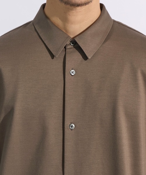 CITY TOKYO（シティトウキョウ）の「【CITY TOKYO/シティートーキョー】KANEMASA KNITﾚｷﾞｭﾗｰｼｬﾂ（シャツ/ブラウス・メンズ・ダークネイビー/ホワイト/サックスブルー/カーキ/ストライプ・2/3/1）」の12枚目の写真