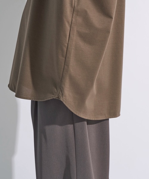 CITY TOKYO（シティトウキョウ）の「【CITY TOKYO/シティートーキョー】KANEMASA KNITﾚｷﾞｭﾗｰｼｬﾂ（シャツ/ブラウス・メンズ・ダークネイビー/ホワイト/サックスブルー/カーキ/ストライプ・2/3/1）」の14枚目の写真